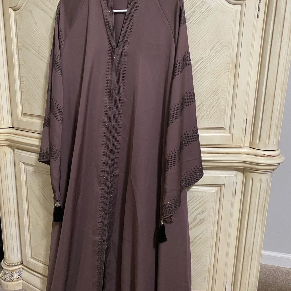 Elegant Brown Kaftan Abaya